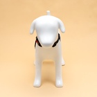 Шлейка К7, размер S, ОГ 44-55 см, вес 5-9 кг, мягкая, светоотражающая, хаки - Фото 3