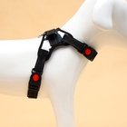 Шлейка К7, размер S, ОГ 44-55 см, вес 5-9 кг, мягкая, светоотражающая, хаки - Фото 5