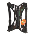 Шлейка К7, размер L, ОГ 64-86 см, вес 18- 27.5 кг, мягкая, светоотражающая, хаки - Фото 8