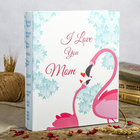 Фотоальбом на 200 фото 13×18 см «Фламинго», в коробке, 30×26×6 см 3725022