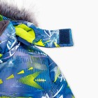 Комплект зимний для мальчика (куртка,п/комбинезон) "Слот", рост 104 см, цвет голубой - Фото 4