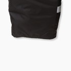 Полукомбинезон зимний детский, рост 128 см, цвет чёрный - Фото 6