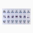 Таблетница - органайзер «Гжель», 21 секция - Фото 2