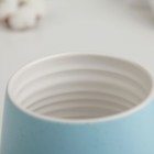 Чайная пара 400 мл «Крапинка», блюдце 14 см, цвет синий - Фото 2
