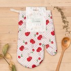 Варежка Доляна "Вишенки",23х15 см, 100% п/э - Фото 2