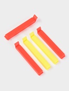 Зажимы для пакетов Доляна «Лёд», 10.5 см, 5 шт., МИКС - Фото 3