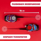 Набор раций «Супергерои», радиус действия до 80 м, работает от батареек - Фото 4