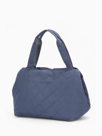 Сумка дорожная, 3 отдела на молниях, серая