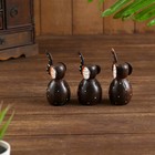 Набор сувенирный «Слоники», 3 шт., 14×4.5×12 см - Фото 2