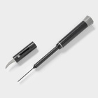 Штопор для вина вакуумный «Умница», 19 см, чёрный - Фото 4