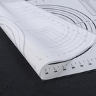 Силиконовый коврик армированный 40×60 см, цвет МИКС - Фото 3