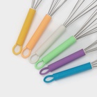 Венчик для взбивания Доляна «Экспресс», 20×4.5 см, нержавеющая сталь, МИКС - Фото 5