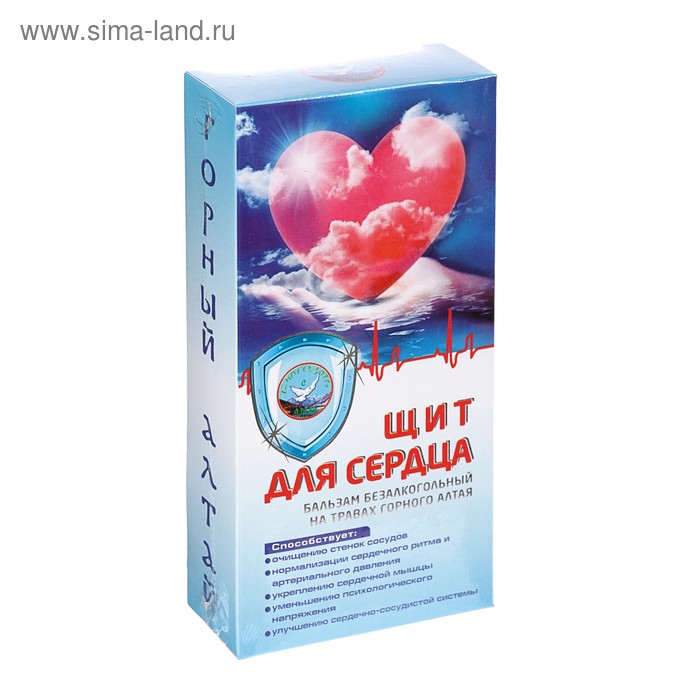 Безалкогольный алтайский бальзам на травах «Щит для сердца», 250 мл - Фото 1