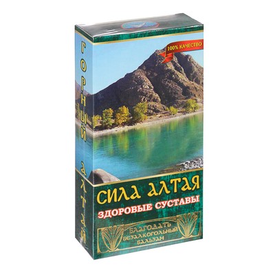 Безалкогольный алтайский бальзам на травах «Сила Алтая» здоровые суставы, 250 мл