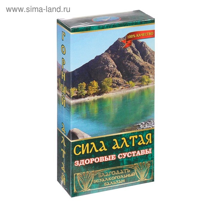 Безалкогольный алтайский бальзам на травах «Сила Алтая» здоровые суставы, 250 мл - Фото 1