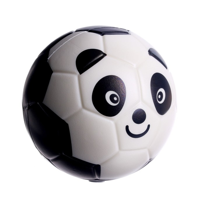 Мяч «Панда», мягкий, 15 см - Фото 1