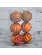 Ёлочные игрушки «Волна», шары новогодние, d=6 см, набор 6 шт. - Фото 3