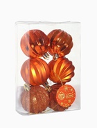 Ёлочные игрушки «Волна», шары новогодние, d=6 см, набор 6 шт. - Фото 7