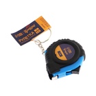 Рулетка-брелок ТУНДРА, обрезиненный корпус, 1 м × 6 мм - Фото 6
