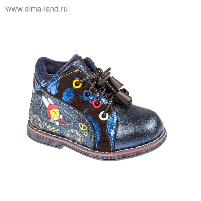 Ботинки детские арт. SС-25020, цвет синий, размер 24 - Фото 1