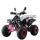 Квадроцикл бензиновый MOTAX ATV Raptor-7 125 сс, Черно-розовый - Фото 1