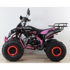 Квадроцикл бензиновый MOTAX ATV Raptor-7 125 сс, Черно-розовый - Фото 2