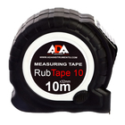 Рулетка ударопрочная ADA RubTape 10 А00154, сталь, с двумя СТОПами, 10 м х 25 мм - фото 298081783