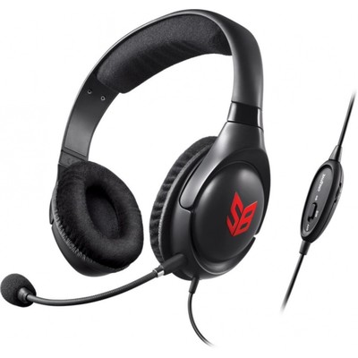 Наушники с микрофоном Creative Sound Blaster Blaze, 2.5м, мониторы, оголовье, цвет черн-красн 39020