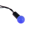 УЦЕНКА Гирлянда «Нить» 10 м с насадками «Шарики 1.5 см», IP44, тёмная нить, 100 LED, свечение синее, 8 режимов, 220 В - Фото 3