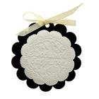 Аромасаше из гипса на дереве "Любимой бабушке", аромат тюльпан - Фото 2