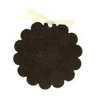 Аромасаше из гипса на дереве "Любимой бабушке", аромат тюльпан - Фото 4