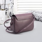 Сумка женская, отдел на молнии, длинный ремень, цвет пудра - Фото 2