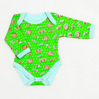 Боди длинный рукав 11301-12 микс, рост 56 см - Фото 7