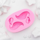 Молд «Фламинго», 7,5×4,5 см, цвет МИКС - Фото 2