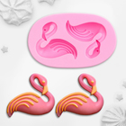 Молд «Фламинго», 7,5×4,5 см, цвет МИКС - Фото 1