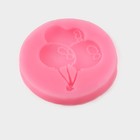 Силиконовый молд «Шарики», d=6,5 см, цвет розовый - Фото 2