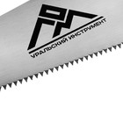 Ножовка по дереву ЛОМ, обрезиненная рукоятка, 7-8 TPI, 400 мм - Фото 6