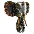 Панно настенное "Голова слона" 27х12х30 см - фото 8653889