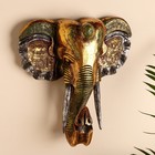 Панно настенное "Голова слона" 33х13х40 см - фото 8411539