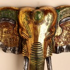 Панно настенное "Голова слона" 33х13х40 см - фото 8411541