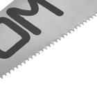 Ножовка по дереву ЛОМ, пластиковая рукоятка, 7-8 TPI, 350 мм - Фото 5