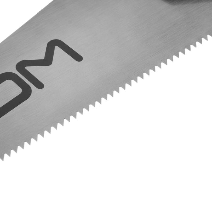 Ножовка по дереву ЛОМ, обрезиненная рукоятка, 7-8 TPI, 350 мм - фото 1908405036