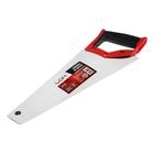 Ножовка по дереву ЛОМ, обрезиненная рукоятка, 7-8 TPI, 350 мм - Фото 6