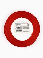 Лента атласная «Ёлки», 15 мм, 23±1 м, красная - Фото 4