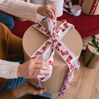 Лента атласная «Валенки», 50 мм, 23±1 м, белая - Фото 4