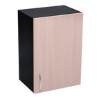 Шкаф навесной «Тоника», 400 × 570 × 300 мм, цвет венге / дуб молочный - фото 298082050