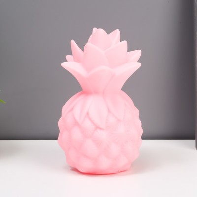 Фигурка светящаяся RISALUX «Ананас», ночник LED×1, пластик, 8×8×13 см, МИКС