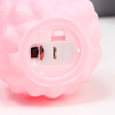 Фигурка светящаяся RISALUX «Ананас», ночник LED×1, пластик, 8×8×13 см, МИКС