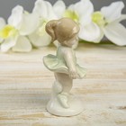 Сувенир керамика "Малышка-балерина в зелёном платье" 13,6х9х6,5 см - Фото 2