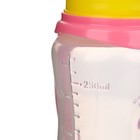 Бутылочка для кормления «Маленькая леди» детская приталенная, с ручками, 250 мл, от 0 мес., цвет розовый - Фото 4